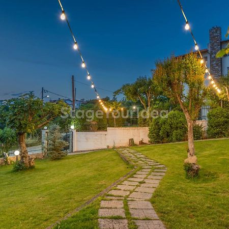 Traditional Villa Appartment With Garden, Also For Gatherings ,15 Minutes From Thessaloniki Airport Exterior photo