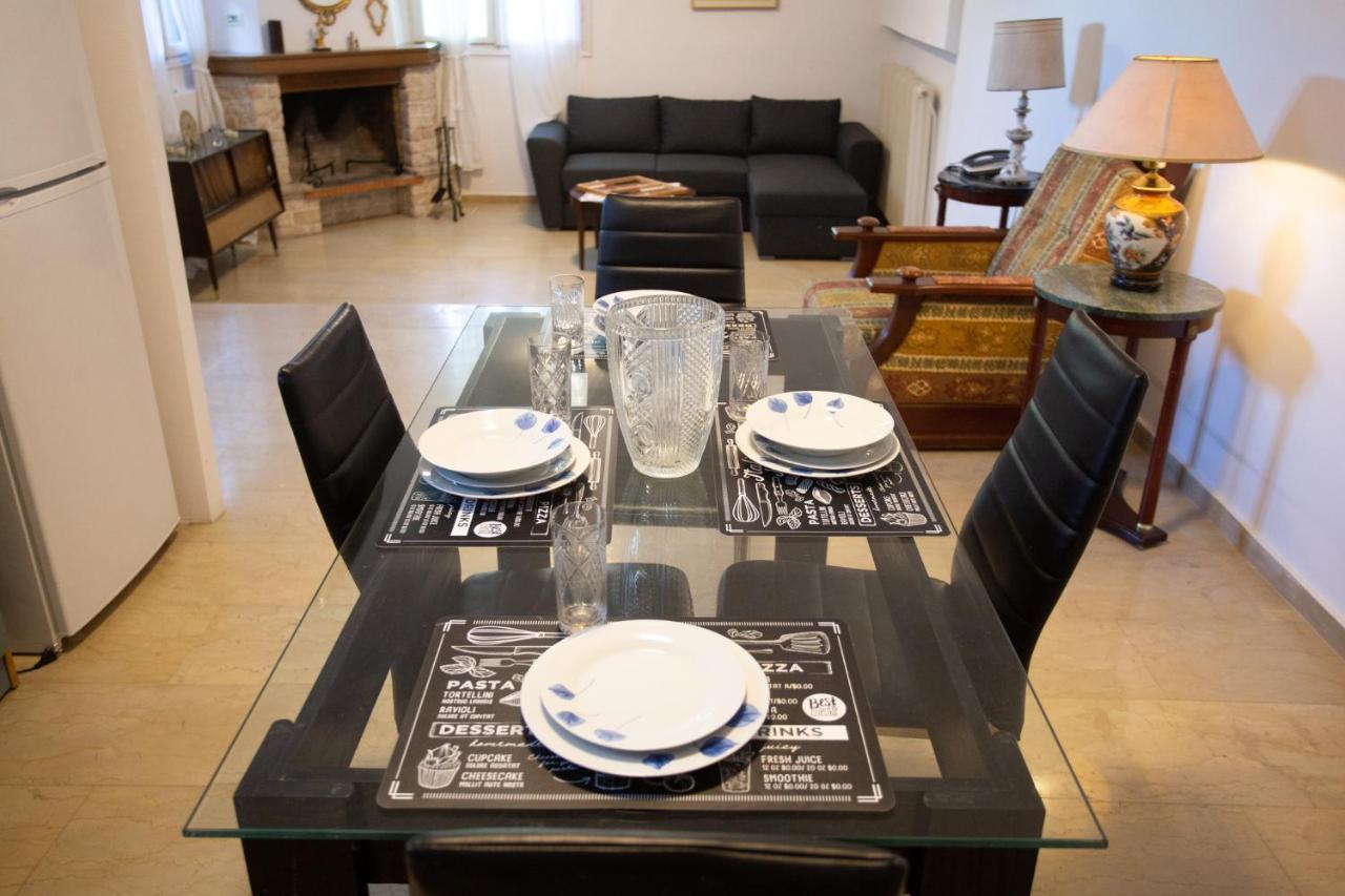 Traditional Villa Appartment With Garden, Also For Gatherings ,15 Minutes From Thessaloniki Airport Exterior photo